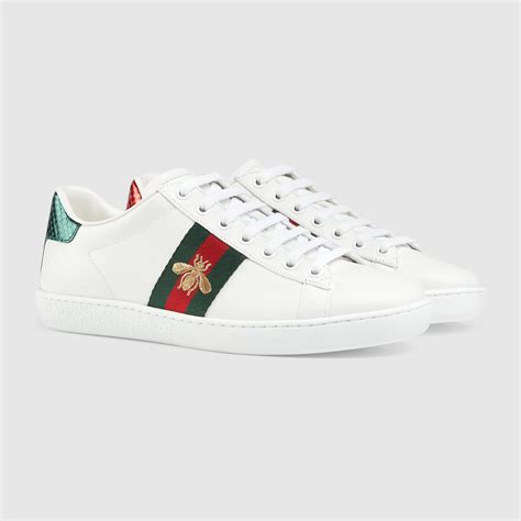 white gucci sneakers price